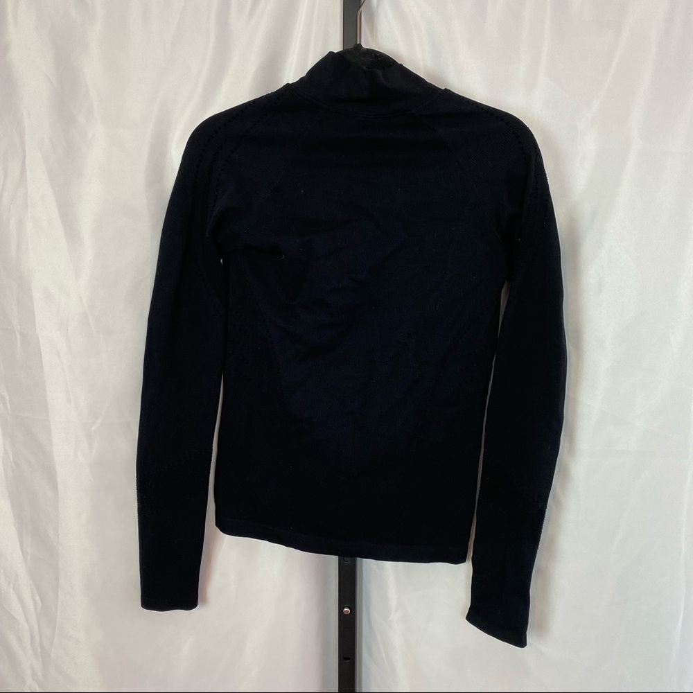 Fabletics Black Athletic Zip Front Jacket, Size M… - image 5
